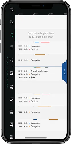 Linha do Tempo WorkHours
